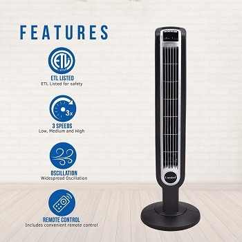 Lasko 2511 Tower Fan With Remote Control review