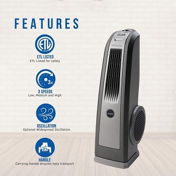 Lasko Oscillating Tower Fan 4924 review