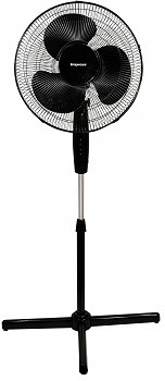 Impress IM-717B, 16-in Oscillating Stand Fan