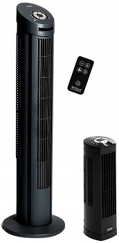 Seville Classics UltraSlimline Tower Fan Combo Pack