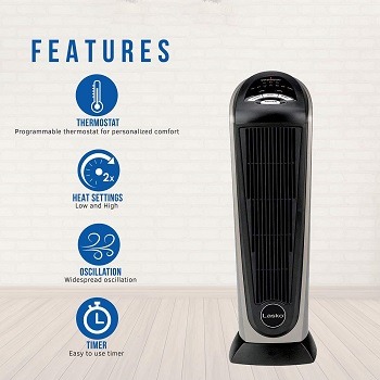 Lasko 751320 Ceramic Tower Space Heater review