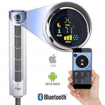 Ozeri Ultra 42” Oscillating Bluetooth Tower Fan review